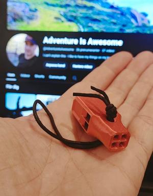 Backpacking Whistle - Extremely Loud