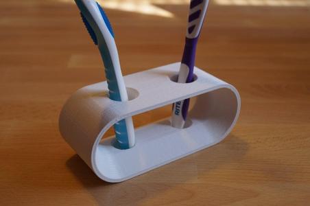 Designer Toothbrush Holder w/ Flow Control