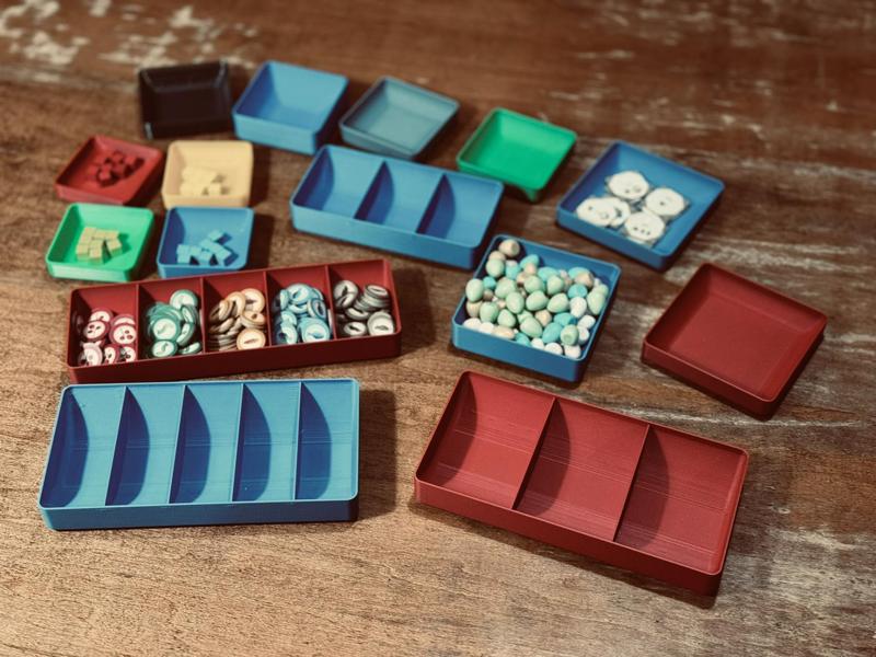 Stackable Universal Game Trays