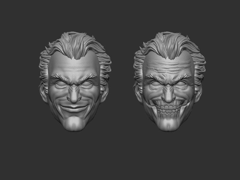 The Joker - Headsculpt for Action Figures