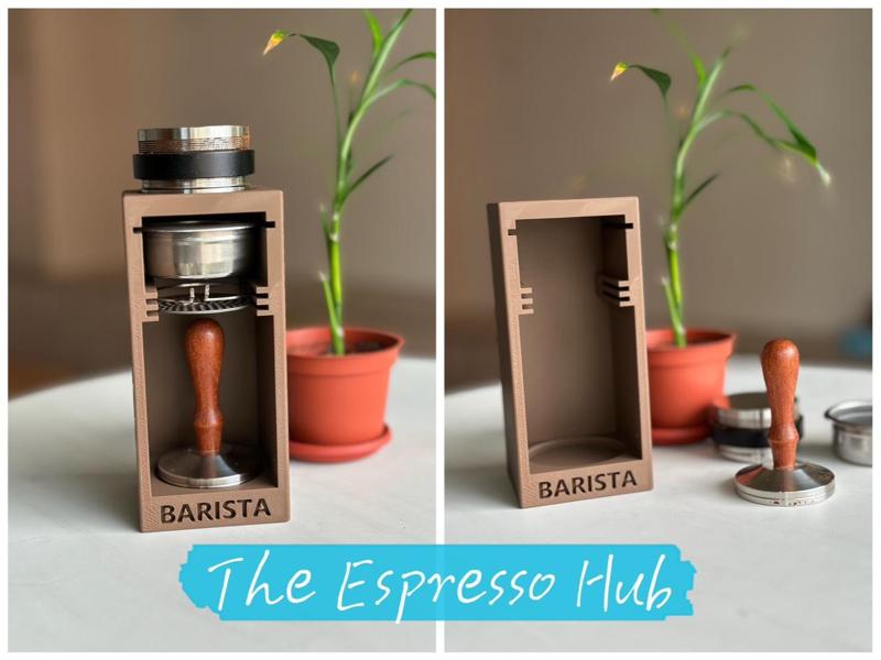The Espresso Hub for 58mm / 54mm | Espresso Machine Accessory Organizer