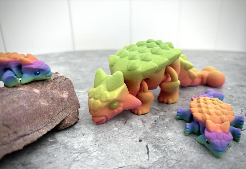 Articulated Ankylosaurus