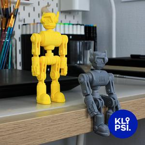 Zephyr robot - flexible & print in place