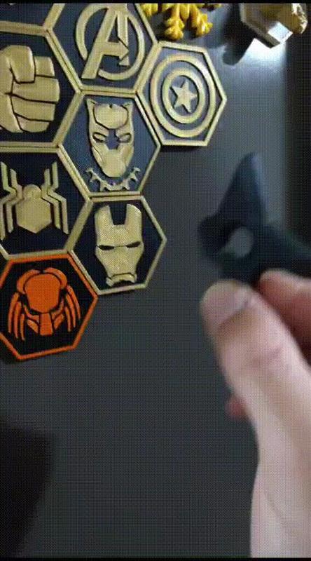 Fridge magnet - Shuriken Anime Naruto Logo