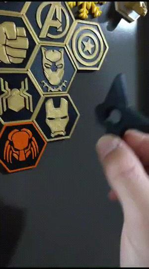 Fridge magnet - Shuriken Anime Naruto Logo