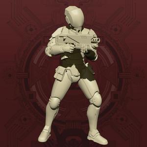 (Mercy's Reach) Infantry Regular - Firing Pose