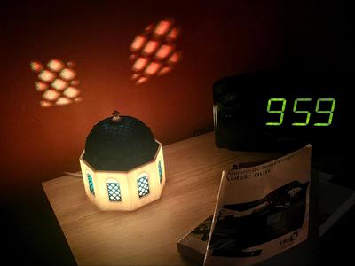 Santorini church night stand lamp - LED lamp kit