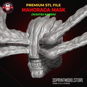 Jujutsu Kaisen Cosplay - Mahoraga Half Mask Halloween