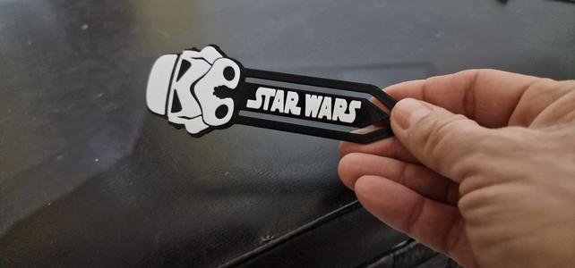 STAR WARS Stormtrooper bookmark Marcador STARWARS 