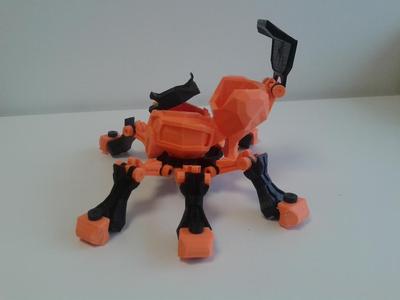 The funny spider
