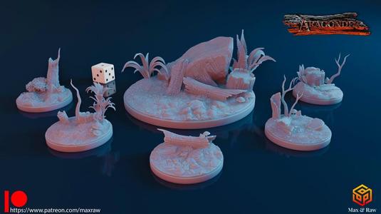 Round base - Forest (free sample x1)
