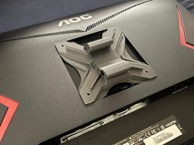 Monitor Vesa 100x100 wall mount