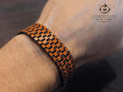 Designer Bracelet  "Infinity Weave"