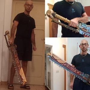Space Crusade sword REAL SIZE