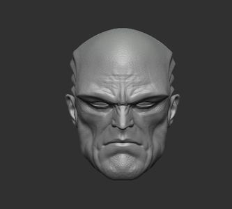 Martian Manhunter - Headsculpt for Action Figures