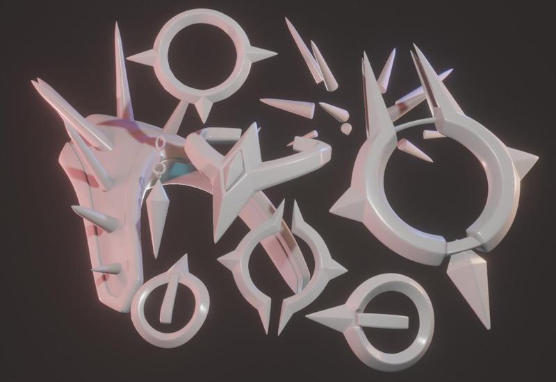 Marvel Rivals - Malice Accessories - Cosplay 3D Print Prop