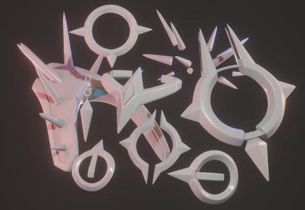Marvel Rivals - Malice Accessories - Cosplay 3D Print Prop
