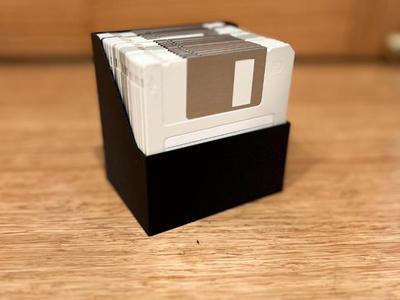 Floppy Disk Box Holder Organizer