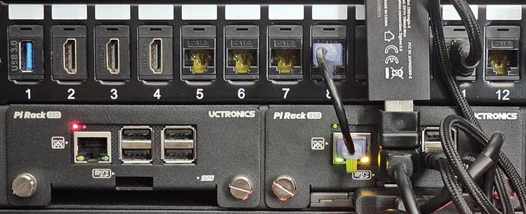 Filler plate for UCTRONICS 1U Rack Mount for Raspberry Pi