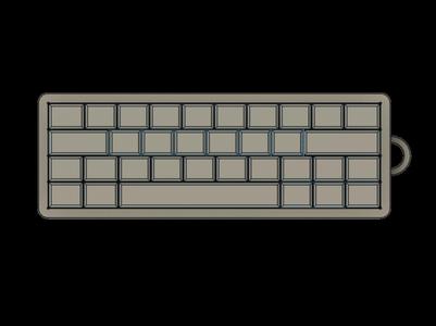 KEYBOARD KEYCHAIN  