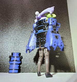 1/12 1:12 scale custom rear Armor Mod for Megami Device Buster Doll Tank action figure set
