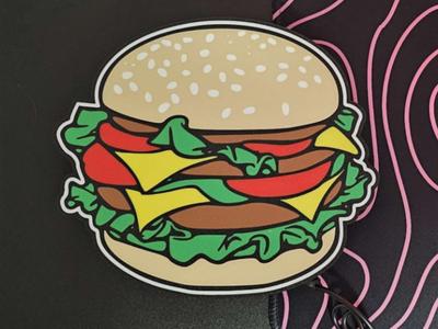 Burger lightbox