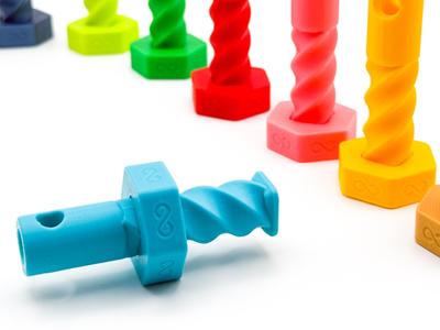 Mini Swirl Stick Fidget - Print in Place 