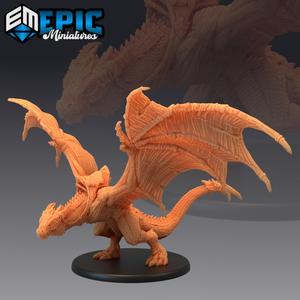 Draconic Wyvern Mount / Bulky Dragon / Flying Fire Drake