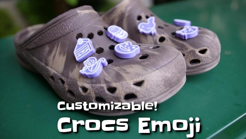 Crocs Emoji charms - customizable jibbitz