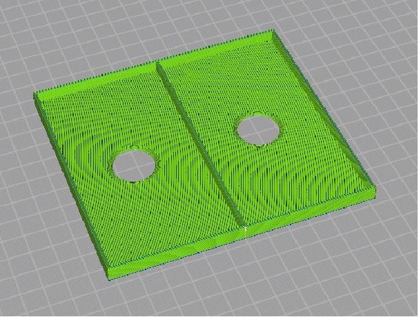 solar frame 2x 110mmx60mm