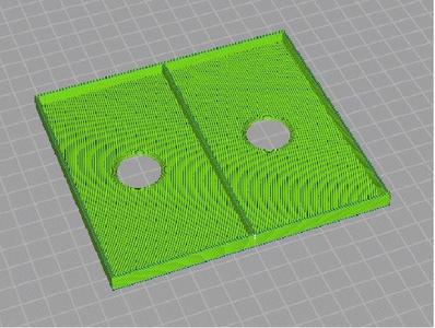 solar frame 2x 110mmx60mm