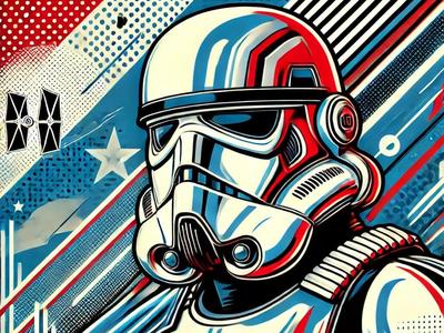 Storm Trooper Hueforge. American Style