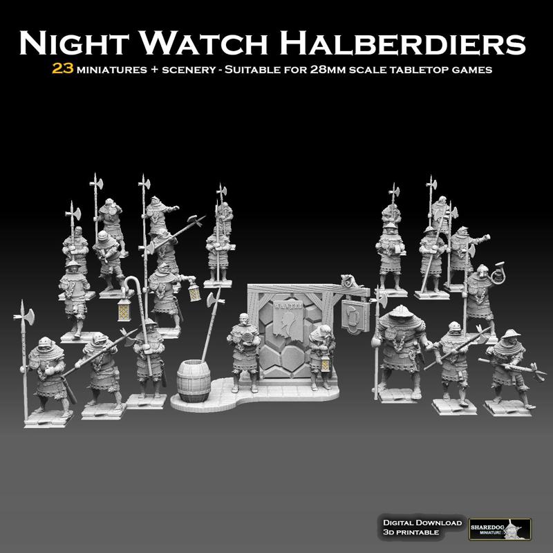 Night Watch Halberdiers