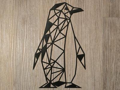 Penguin Wall Decoration / Window Picture