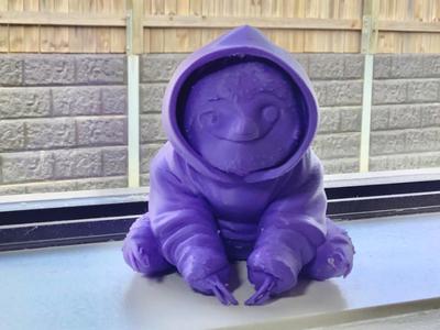 Cute Sloth In Hoodie