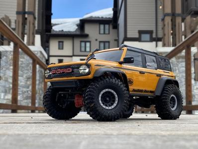 TRX4m Bronco Raptor grille lettering