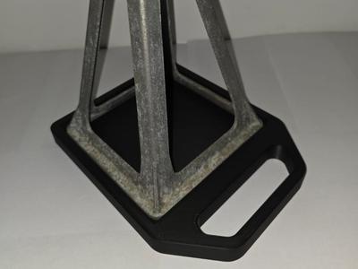 Caravan stabilizer aid
