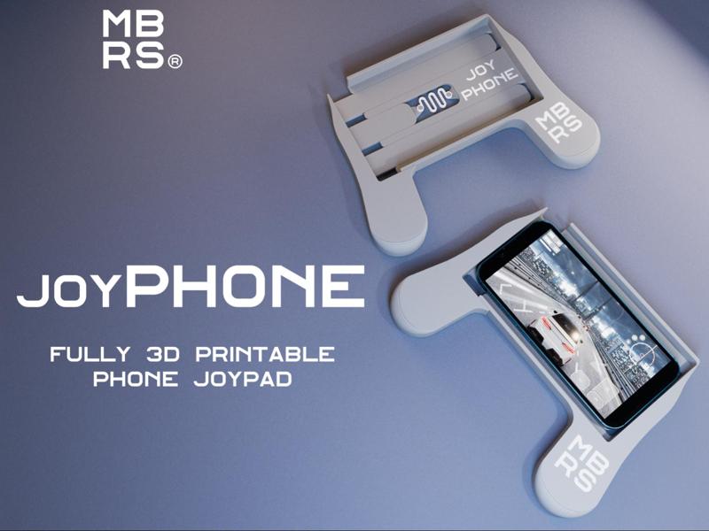 joyPHONE - Phone GAMEPAD - Fully 3D Printable