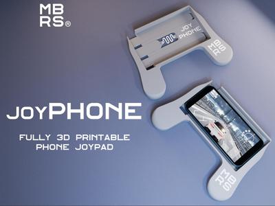 joyPHONE - Phone GAMEPAD - Fully 3D Printable