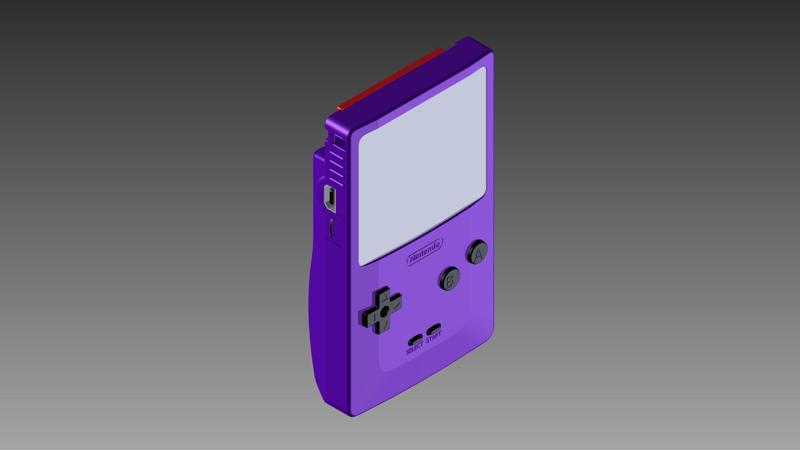 Gameboy Color In Grape