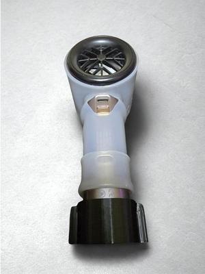 Fan holder without silicone cover