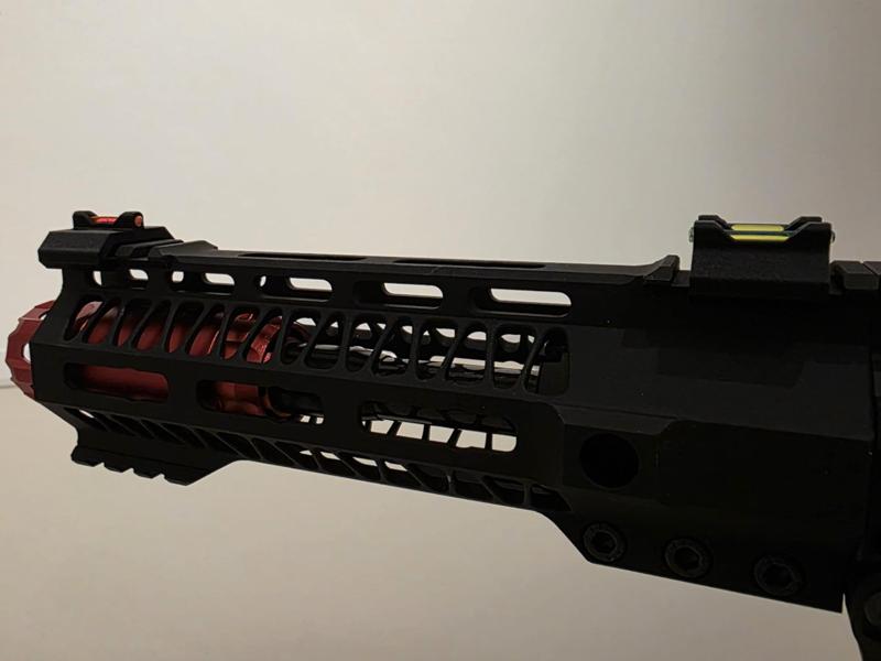 Low Profile Picatinny Optic Fiber Sights AIRSOFT