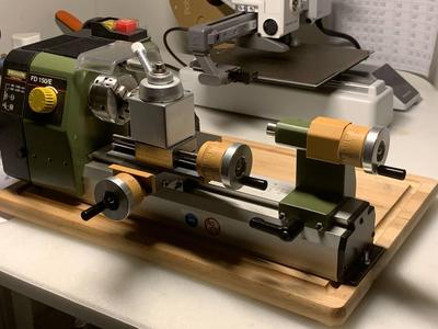 Better gauges for Proxxon 150E lathe