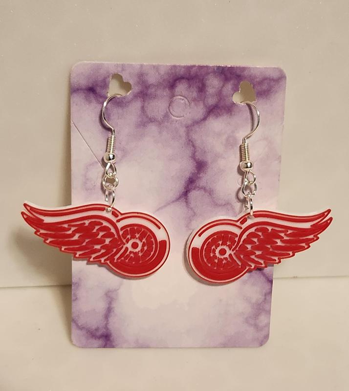 Detroit Redwings Earrings