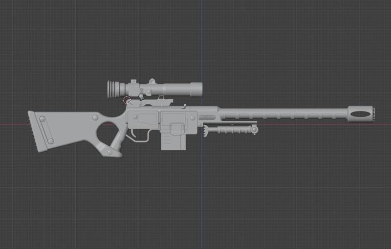 辐射新维加斯 戈壁&COS&普通 狙击枪 特殊 FalloutNewVegas