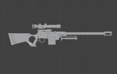 辐射新维加斯 戈壁&COS&普通 狙击枪 特殊 FalloutNewVegas