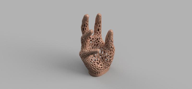 Voronoi hand
