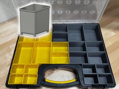 Harbor Freight Parts Storage Case Bins (w/ feet)