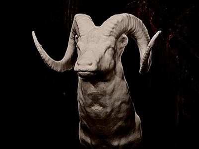 "Ram" Wall Hang Shoulder Mount