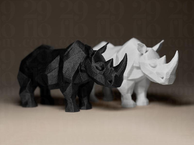 Rhino Decor Figurine
